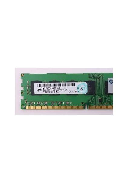 4gb 2rx8 PC3-10600U-9-10-B0 MT16JTF51264AZ-1G4D1 Masaüstü Ram