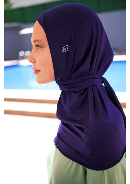 Lacivert Bağlamalı Eşarp Bone B2397 fiyatları