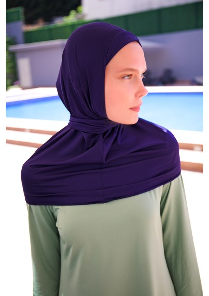 Lacivert Bağlamalı Eşarp Bone B2397 fırsatları