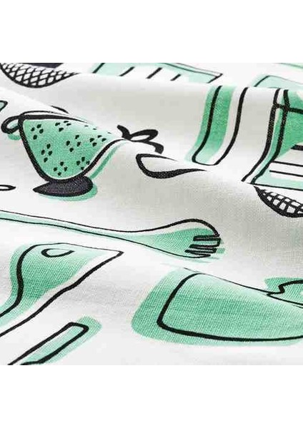 Akdeniz Rınnıg Beyaz-Yeşil 45X60 cm Kurulama Bezi modelleri