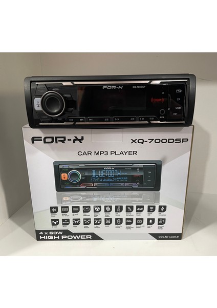 For-X XQ-700DSP 4 Rca Profesyonel Dsp Işlemcili Teyp