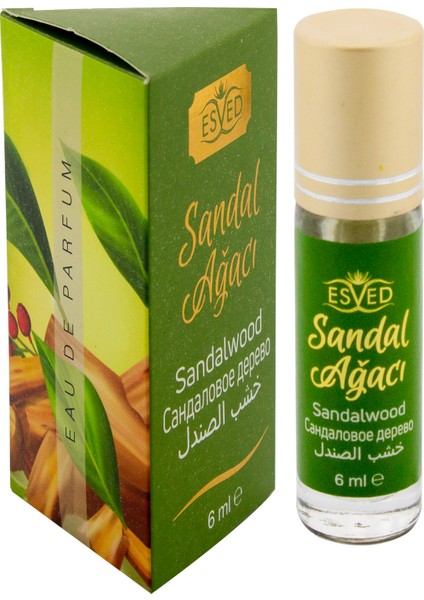 Sandal Ağacı Kokusu Alkolsüz Esans 6 ml.