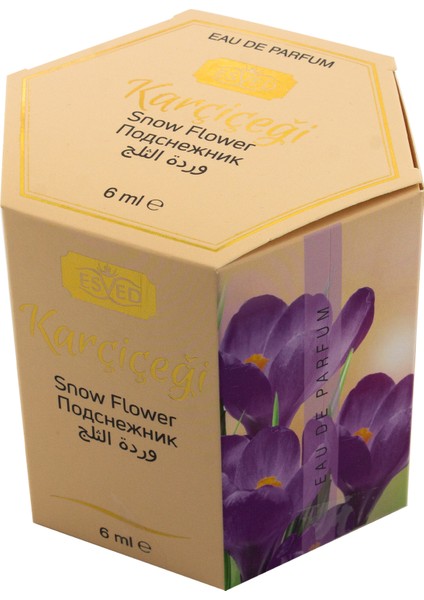Kar Çiçeği Kokusu Alkolsüz Esans 6'lı Paket 6 ml