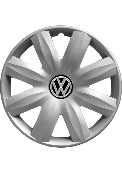 Volkswagen Caddy 13 Inç Jant Kapağı Amblemli Gri 4'lü Takım 115