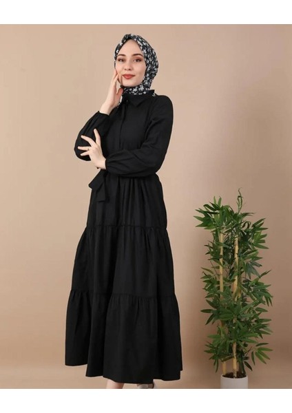 Kadın Düğmeli Elbise