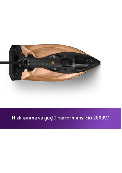DST7040/80 Azur Buharlı Ütü Siyah/gold