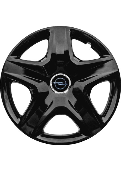 Opel Astra K 16 Inç Uyumlu Jant Kapağı Amblemli Piano Black 4'lü Takım 203