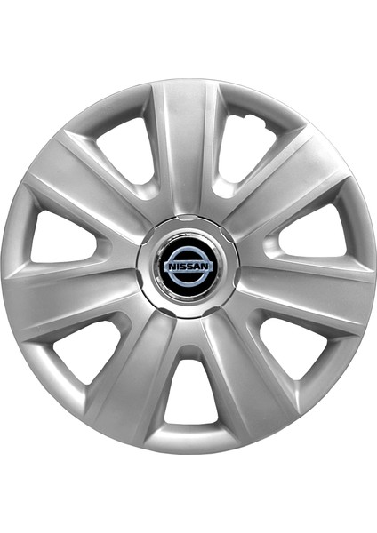 Nissan Almera 14 Inç Uyumlu Jant Kapağı Amblemli Gri 4'lü Takım 108 fiyatları