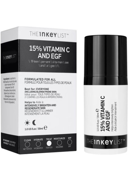 Vıtamın C 15% And Egf 30 ml