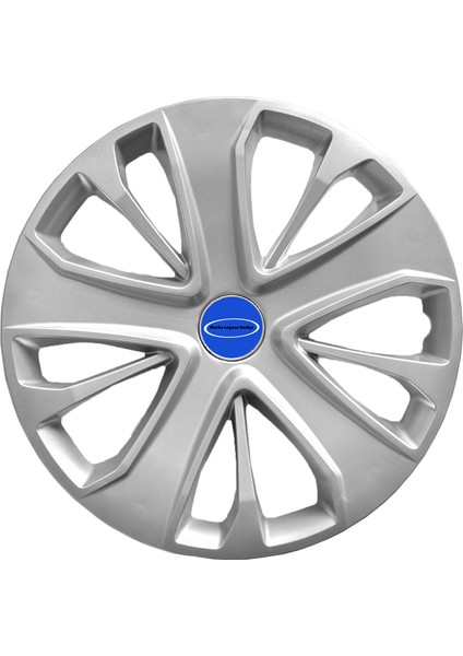 Ford Connect 15 Inç Uyumlu Jant Kapağı Amblemli Gri 4 Adet 1 Takım 138