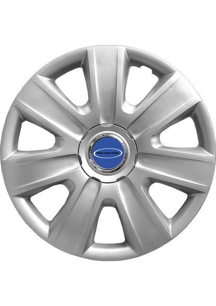 Ford Fiesta 14 Inç Uyumlu Jant Kapağı Amblemli Gri 4 Adet 1 Takım 108