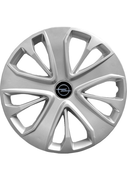 Opel Astra J 15 Inç Uyumlu Jant Kapağı Amblemli Gri 4 Adet 1 Takım 138