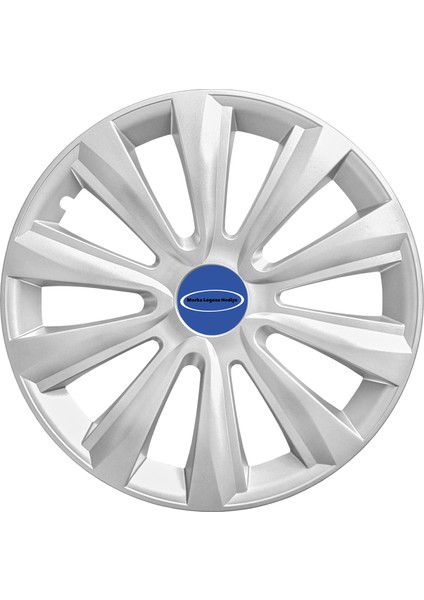 Ford Connect 16 Inç Jant Kapağı Amblemli Gri 4'lü Set 143