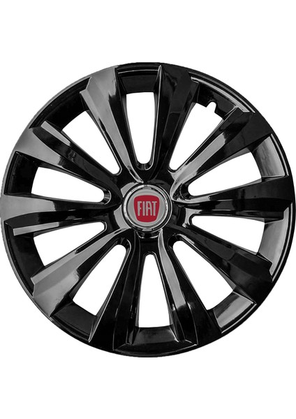 Fiat Fiorino 16 Inç Jant Kapağı Amblemli Piano Black 4'lü Set 214 fiyatları