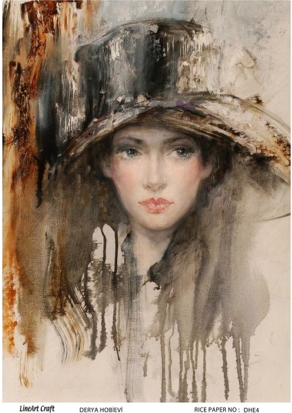 Pirinç Dekopaj Kağıdı NO:DHE04- 29X42CM