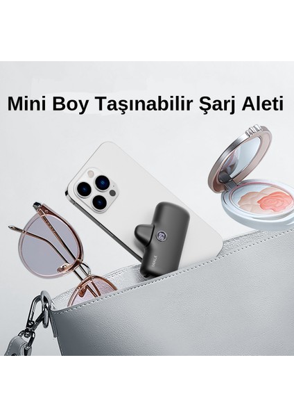 Miniboy Pd 18W iPhone ve Airpods'a Özel 4.800MAH Powerbank