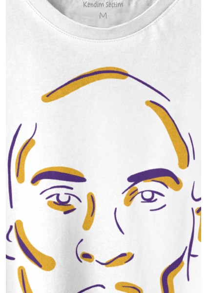Kobe Bryant Silüet Black Mamba Mor Baskılı Tişört T-Shirt fiyatları