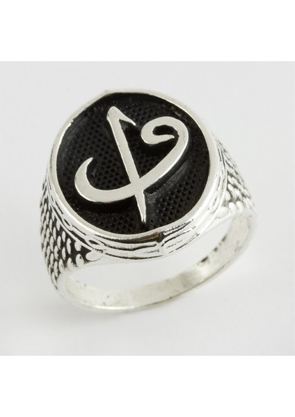 Elif Vav Metal Erkek Yüzük