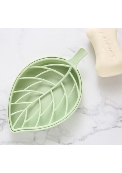 Banyo Mutfak Lavabo Yaprak Tasarımlı Izgaralı Sabunluk