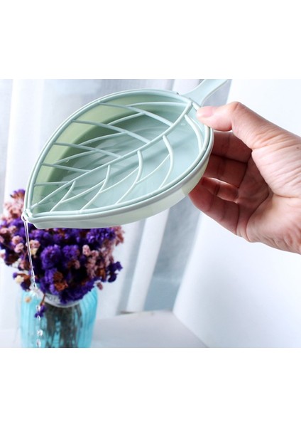 Banyo Mutfak Lavabo Yaprak Tasarımlı Izgaralı Sabunluk modelleri