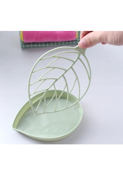 Banyo Mutfak Lavabo Yaprak Tasarımlı Izgaralı Sabunluk fırsatları