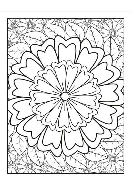 Mandala Boyama Kitap Seti (4 Kitap)