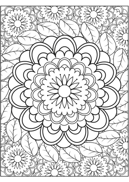 Mandala Boyama Kitap Seti (4 Kitap)
