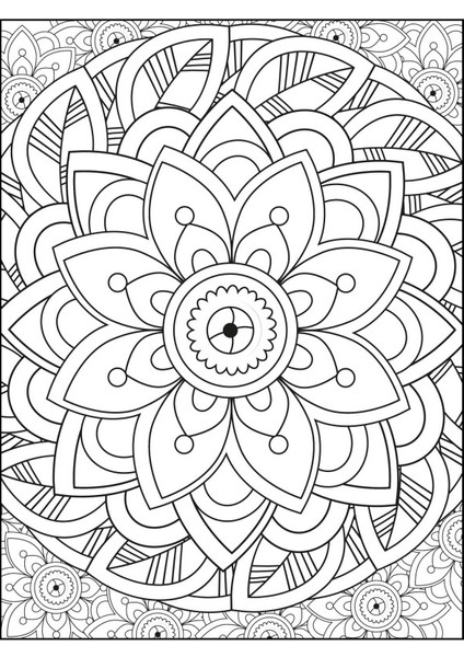Mandala Boyama Kitap Seti (4 Kitap)