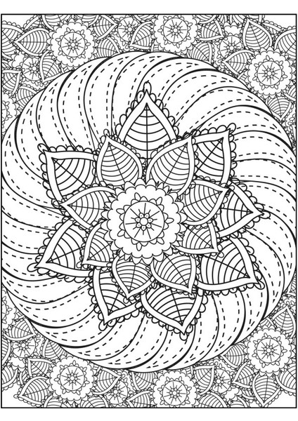 Mandala Boyama Kitap Seti (4 Kitap)