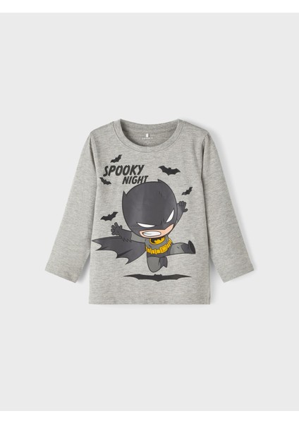 Batman Baskılı Uzun Kol Çocuk Sweatshirt - Yumuşak ve Rahat fiyatları