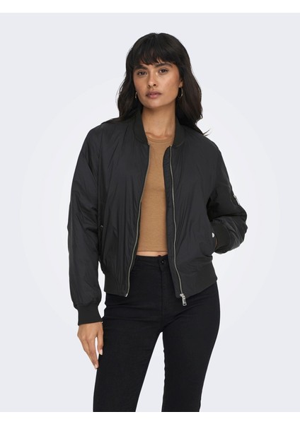 Siyah Kadın Bomber Ceket 15293313