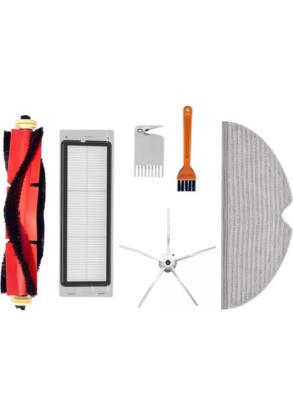 Roborock S5 Max, S5, S4 Max, S6 Maxv, S6, S6 Pure Robot Süpürge Modelleri Uyumlu Değiştirme Seti