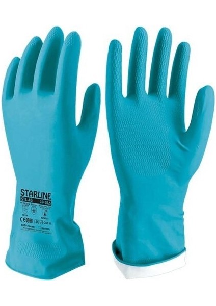 Stl-45 Kimyasal Eldiven No:9 (3çift)