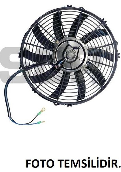 Üniversal Fan Motoru 24V 11" 28CM Üfleyici S Kanat Sgr 60310