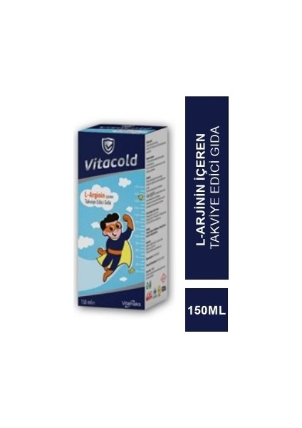 Vitamaks Vitacold L-Arjinin 150 ml