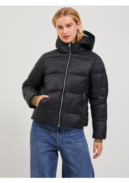 Jxbillie Puffer Jacket Otw Sn Kadın Siyah Mont 12238268-Black