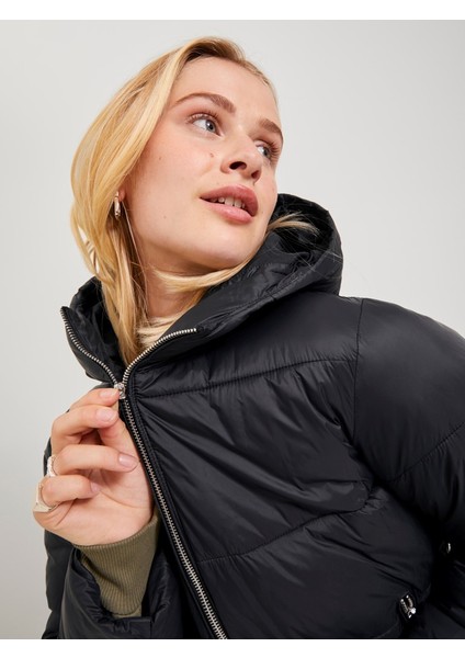 Jxbillie Puffer Jacket Otw Sn Kadın Siyah Mont 12238268-Black