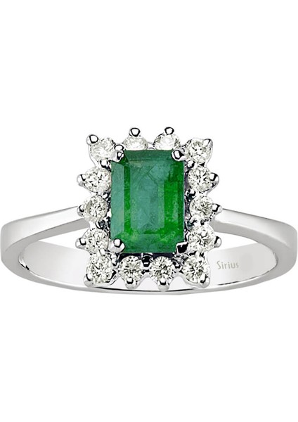 Pırlanta ve Zümrüt Taşlı Anturaj Yüzük 0417R0018 fiyatları