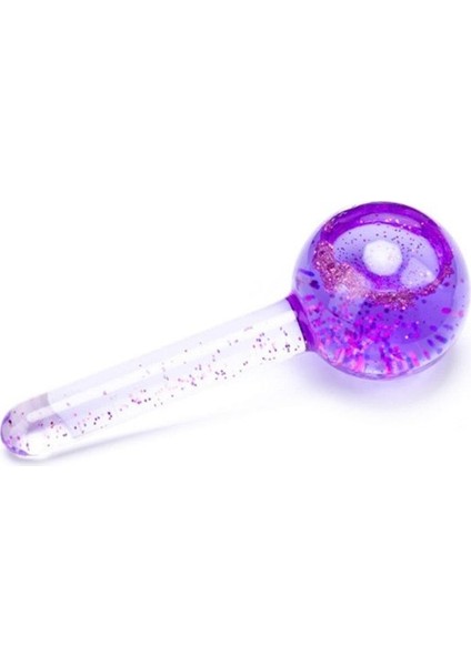 Ice Globes Buz Küresi Soğuk Masaj ve Terapi Topu 1 Adet Mor