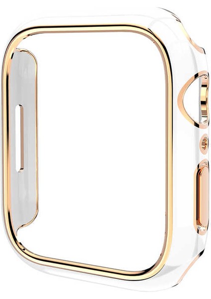 Apple Watch 2/3/4/5/6/7/8/se/nike 44MM Kılıf Taşlı Kasa Koruyucu 360 Tam Koruma Kapak (Gard 06) fiyatları