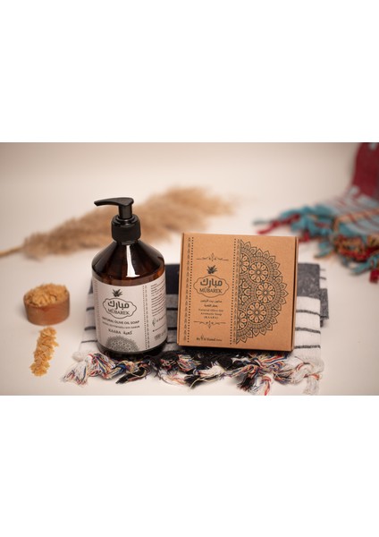 1 Kabe Udu Kokulu Sıvı SABUN(500ML)+ 4 Adet Kabe Udu Kokulu Katı SABUN(4X125G)
