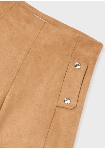 Kız Çocuk Süet Şort 7210 Camel modelleri