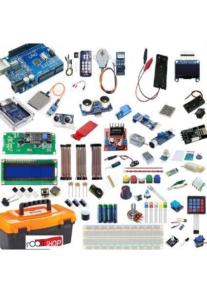 Arduino Laboratuvar Seti 142 Parça 1297 Adet