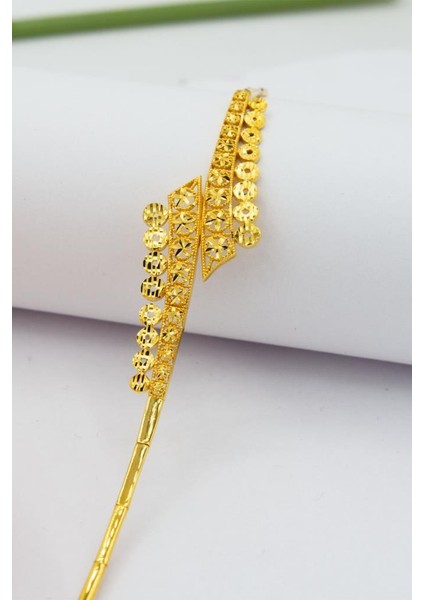 22 Ayar Altın Bileklik Füzyon Döküm Kadın Bileklik modelleri