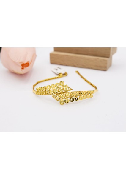 22 Ayar Altın Bileklik Füzyon Döküm Kadın Bileklik fırsatları