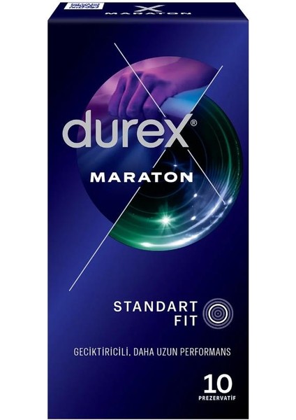Durex maraton Standart Fit 10'lu Prezervatif -VC858