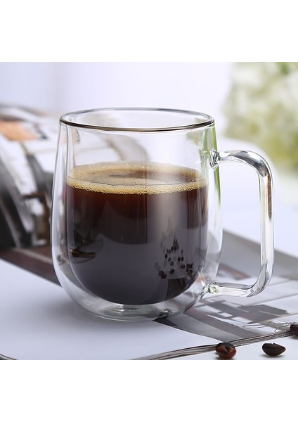 Çift Çidarlı 250 ml Kulplu Bardak.