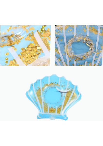 Deniz Yatağı Şişme Bardak Tutucu Sarı Pullu Deniz Kabuğu fiyatları