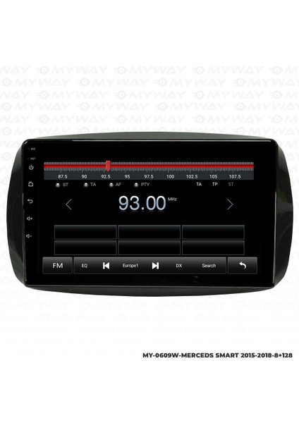 Mercedes Smart Android 12 Multimedya Carplay 4gb RAM+64GB HDD 2015-2018 Navigasyon Ekran fırsatları