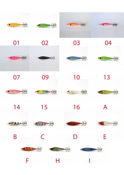 3007 Kalamar Zokası 6cm Metsuki Squid